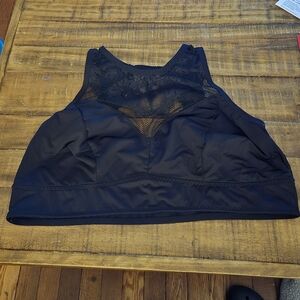 Black Lace Mesh Bralette